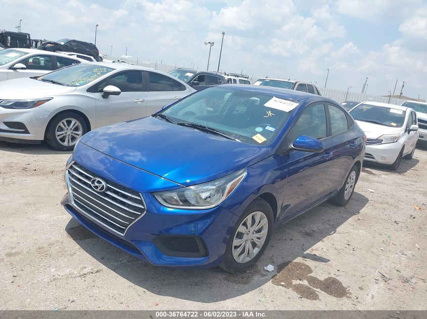 VIN 3KPC24A68ME141994 2021 HYUNDAI ACCENT SE