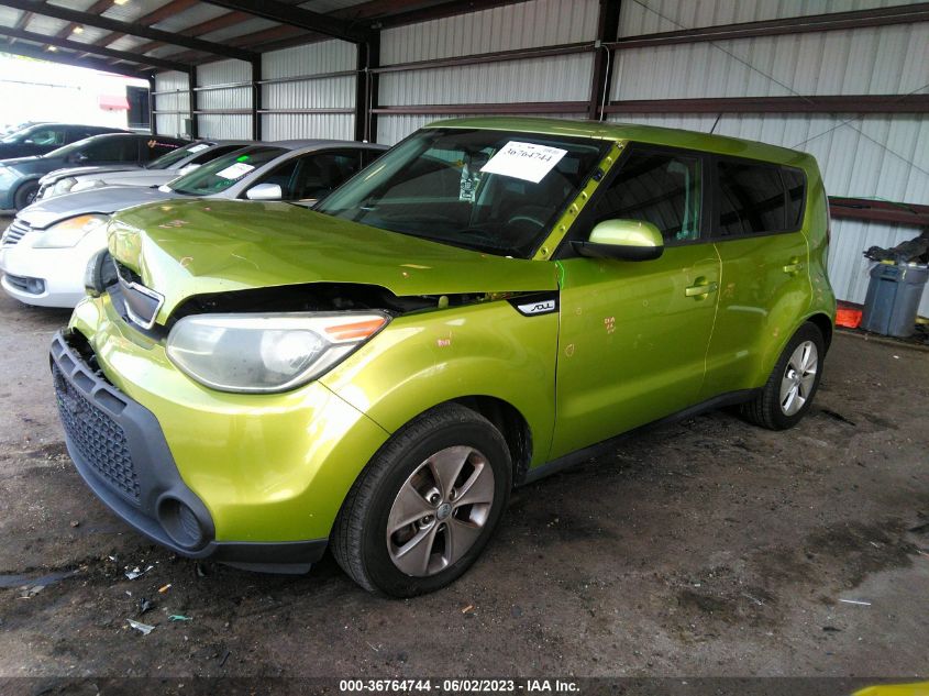 2016 KIA SOUL BASE - KNDJN2A26G7826516