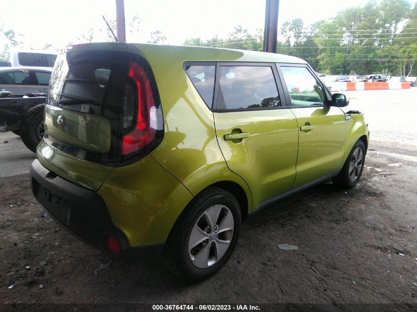 2016 KIA SOUL BASE - KNDJN2A26G7826516