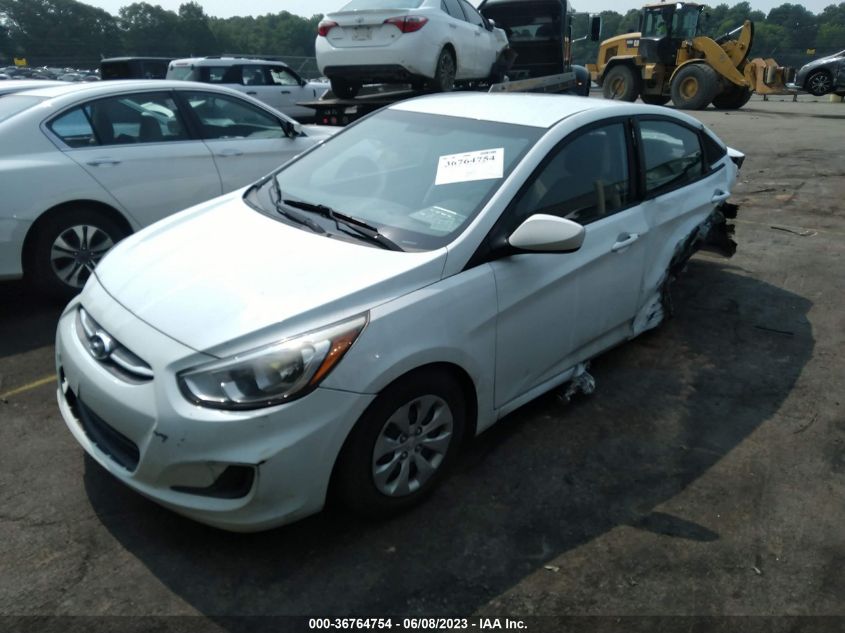 2016 HYUNDAI ACCENT SE - KMHCT4AE9GU116222