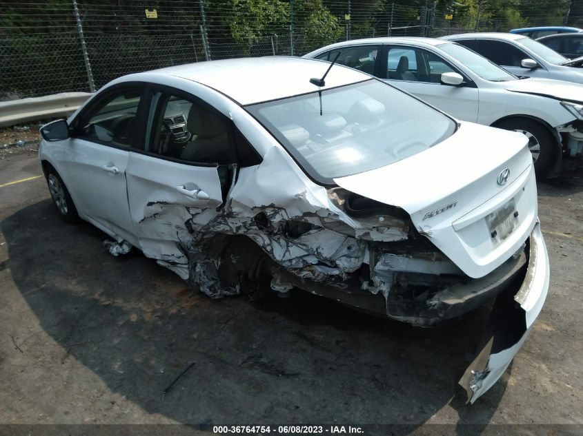2016 HYUNDAI ACCENT SE - KMHCT4AE9GU116222