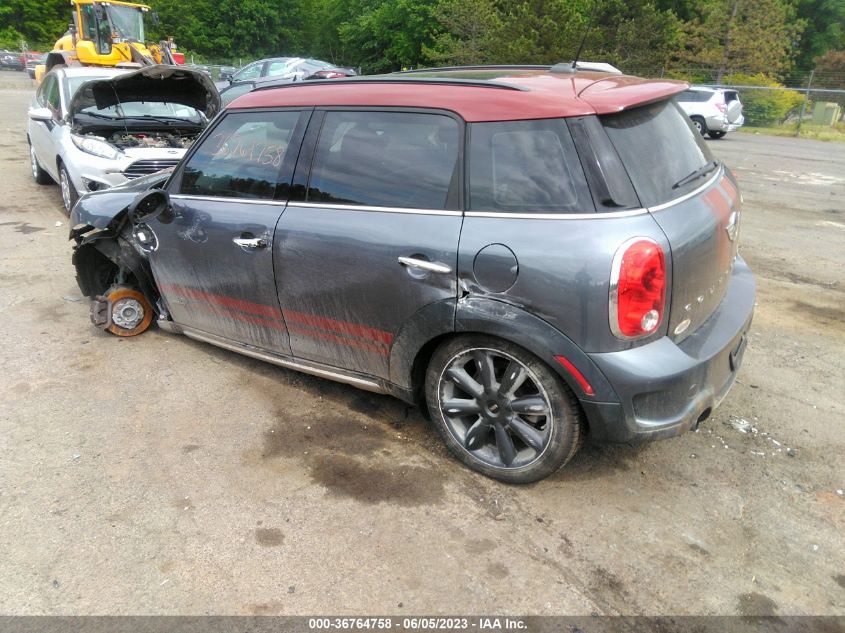 2016 MINI COOPER COUNTRYMAN S - WMWZC5C57GWU03402