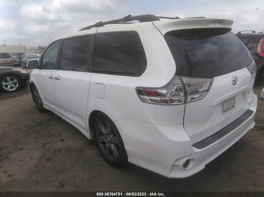 2013 TOYOTA SIENNA SE - 5TDXK3DC0DS382189
