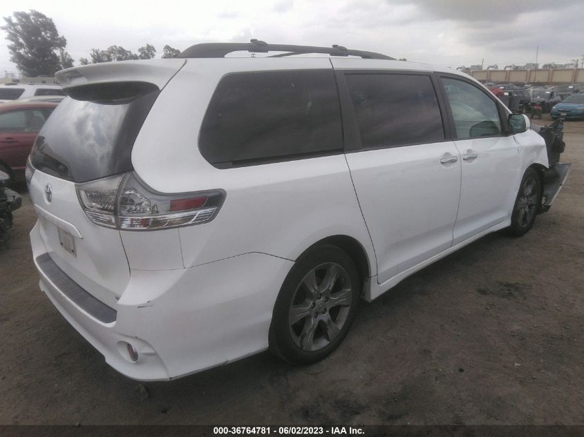 2013 TOYOTA SIENNA SE - 5TDXK3DC0DS382189