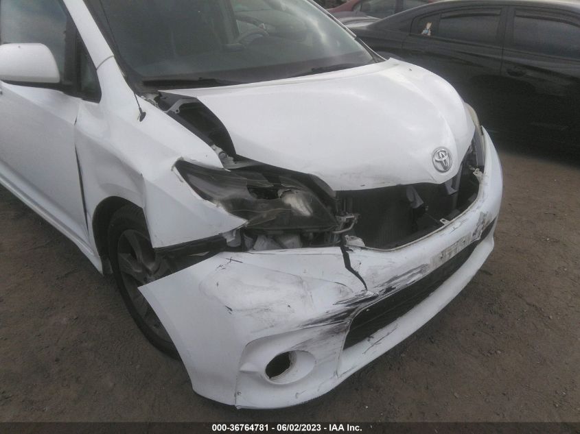 2013 TOYOTA SIENNA SE - 5TDXK3DC0DS382189