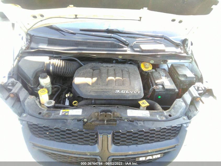 2013 RAM CARGO VAN TRADESMAN 2C4JRGAG2DR813009