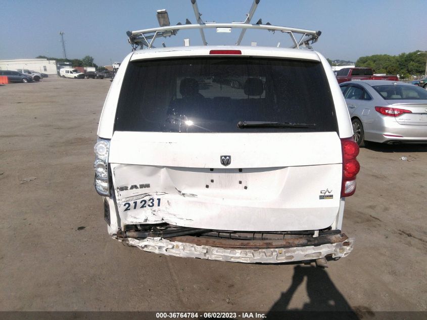 2013 RAM CARGO VAN TRADESMAN 2C4JRGAG2DR813009