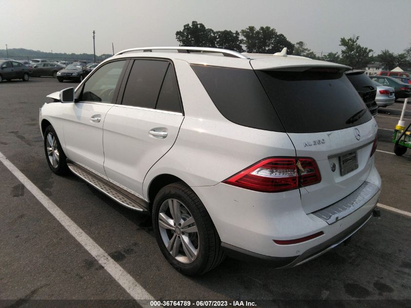 2014 MERCEDES-BENZ M-CLASS ML 350 - 4JGDA5HB4EA395305