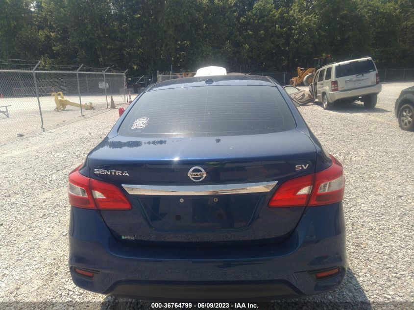 2019 NISSAN SENTRA SV - 3N1AB7AP8KY439056