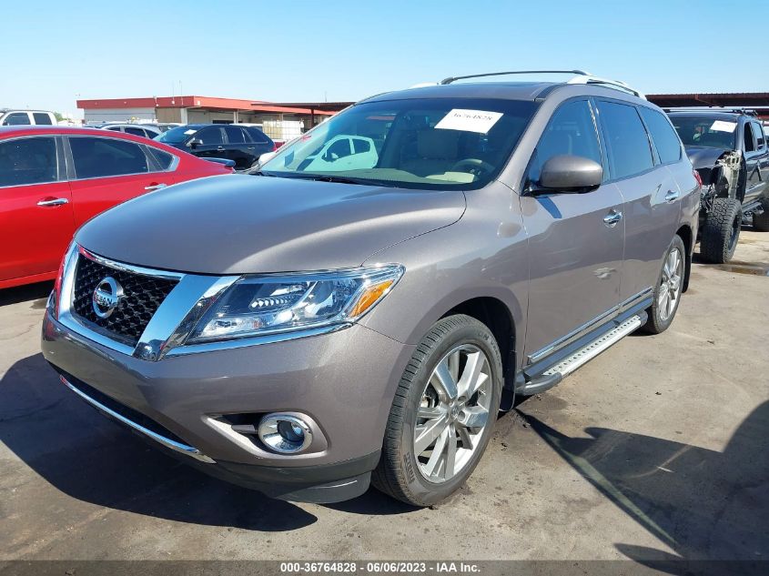 2014 NISSAN PATHFINDER PLATINUM - 5N1AR2MM5EC699291