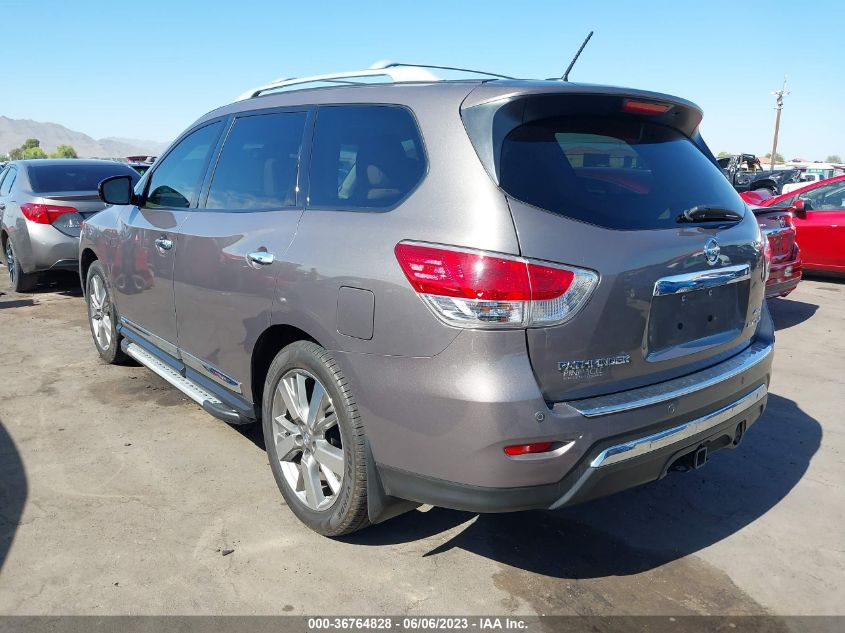 2014 NISSAN PATHFINDER PLATINUM - 5N1AR2MM5EC699291