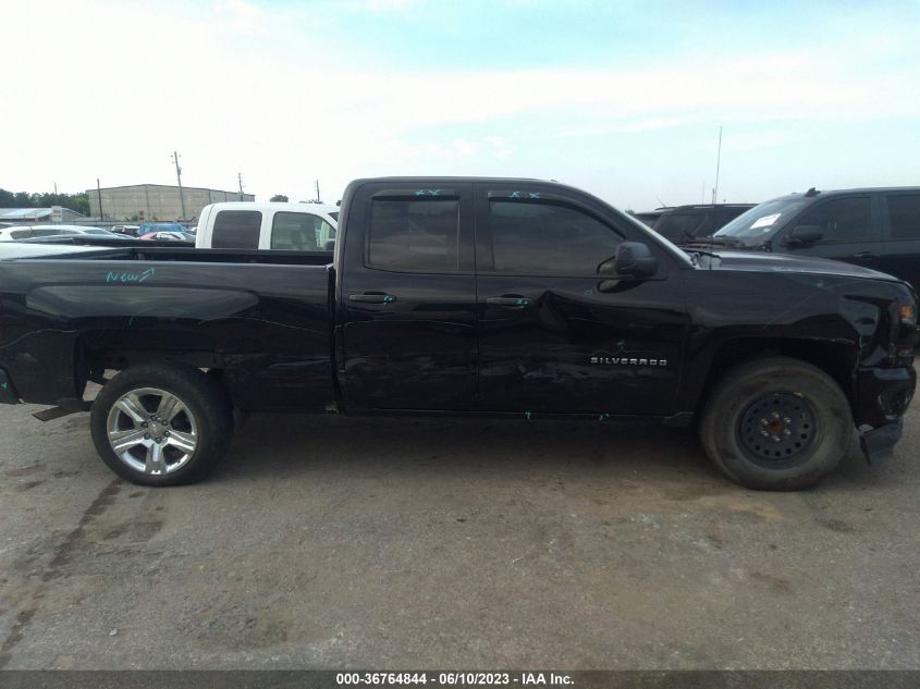 2018 CHEVROLET SILVERADO 1500 CUSTOM - 1GCRCPEC7JZ285867