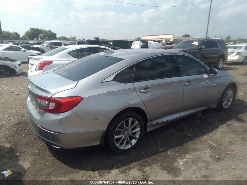 2021 HONDA ACCORD SEDAN LX - 1HGCV1F17MA043126