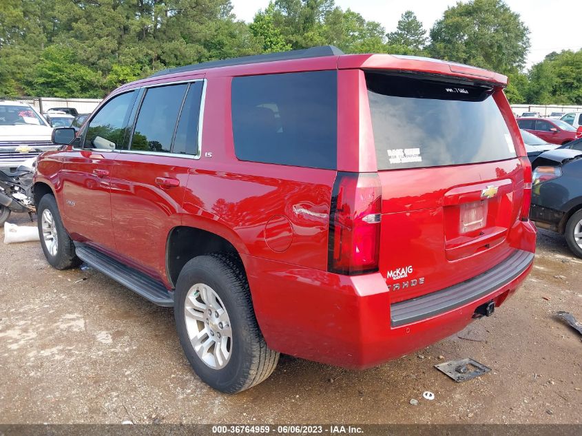 2015 CHEVROLET TAHOE LS - 1GNSCAEC2FR626508
