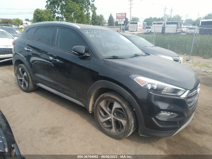 2017 HYUNDAI TUCSON LIMITED/SPORT AND ECO/SE - KM8J3CA26HU582764