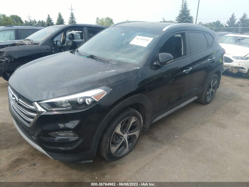 2017 HYUNDAI TUCSON LIMITED/SPORT AND ECO/SE - KM8J3CA26HU582764