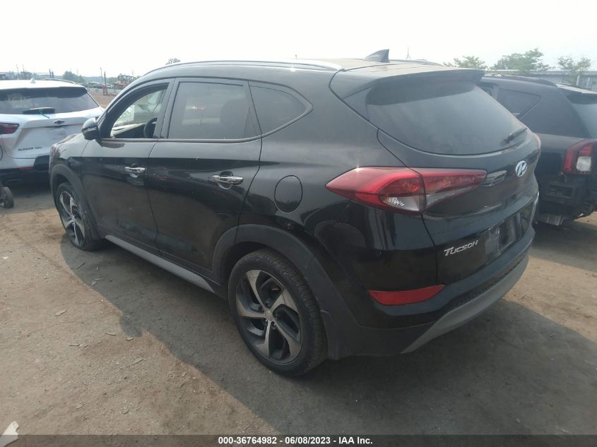 2017 HYUNDAI TUCSON LIMITED/SPORT AND ECO/SE - KM8J3CA26HU582764