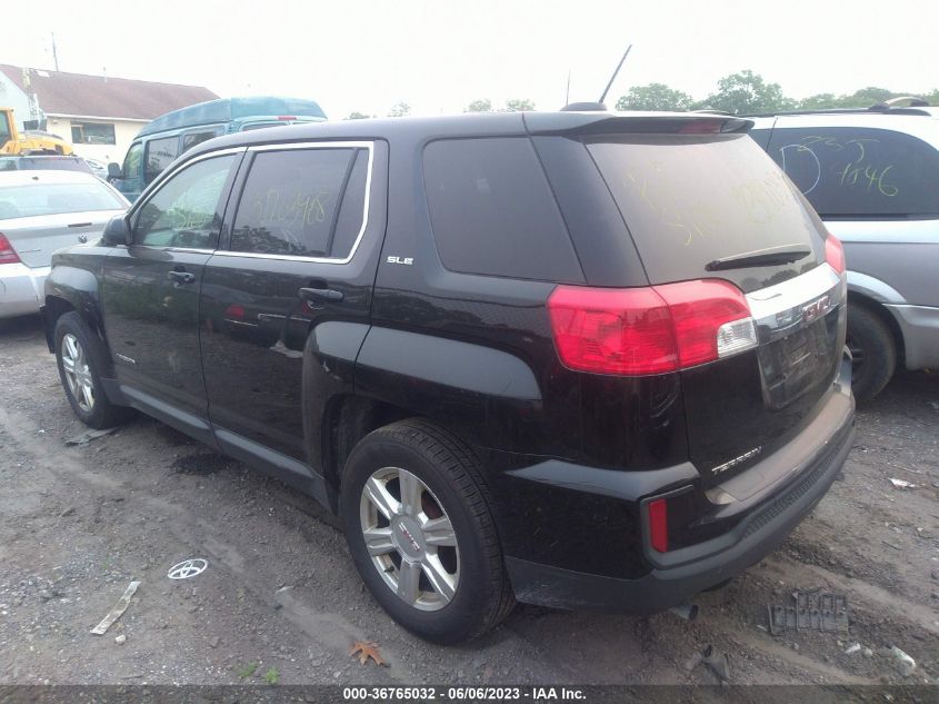 2016 GMC TERRAIN SLE - 2GKFLSEK8G6336878
