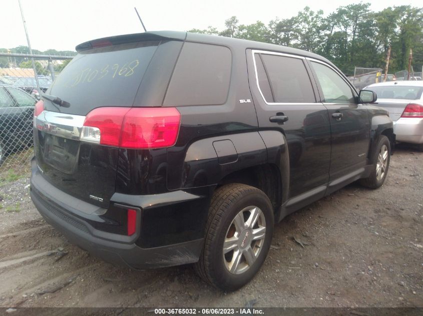 2016 GMC TERRAIN SLE - 2GKFLSEK8G6336878