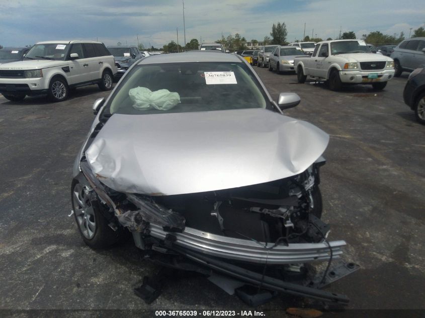 2022 TOYOTA COROLLA LE - 5YFEPMAE5NP295743