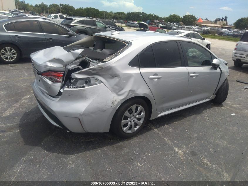 2022 TOYOTA COROLLA LE - 5YFEPMAE5NP295743
