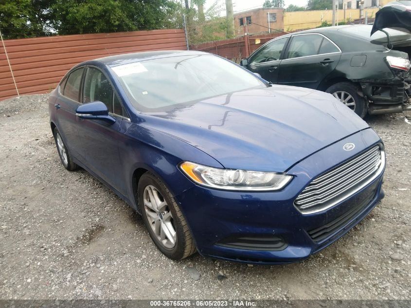 2016 FORD FUSION SE - 1FA6P0H74G5132219