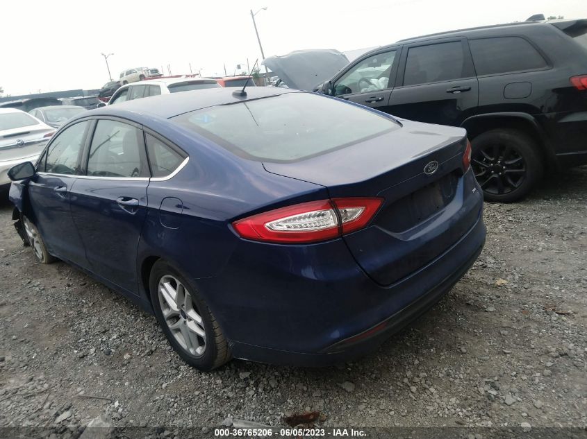 2016 FORD FUSION SE - 1FA6P0H74G5132219