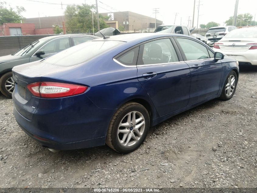 2016 FORD FUSION SE - 1FA6P0H74G5132219