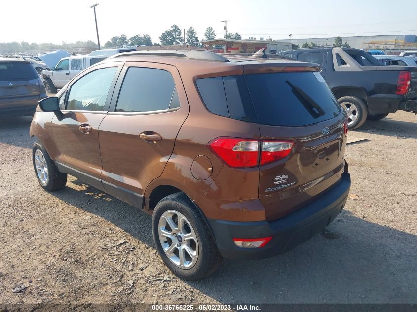 2019 FORD ECOSPORT SE MAJ3S2GE1KC280538