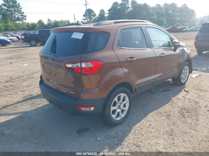 2019 FORD ECOSPORT SE MAJ3S2GE1KC280538