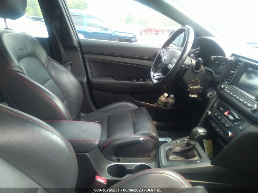 2018 HYUNDAI ELANTRA SPORT - KMHD04LB2JU538999