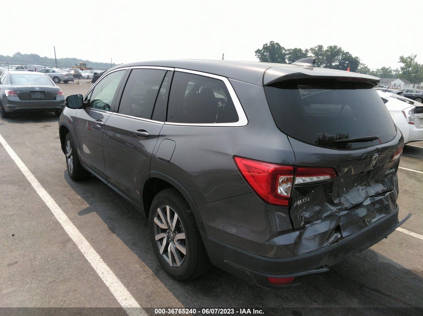 VIN 5FNYF6H59MB049158 2021 HONDA PILOT EXL