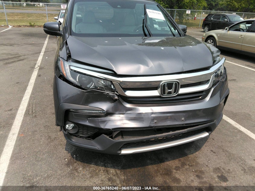 VIN 5FNYF6H59MB049158 2021 HONDA PILOT EXL