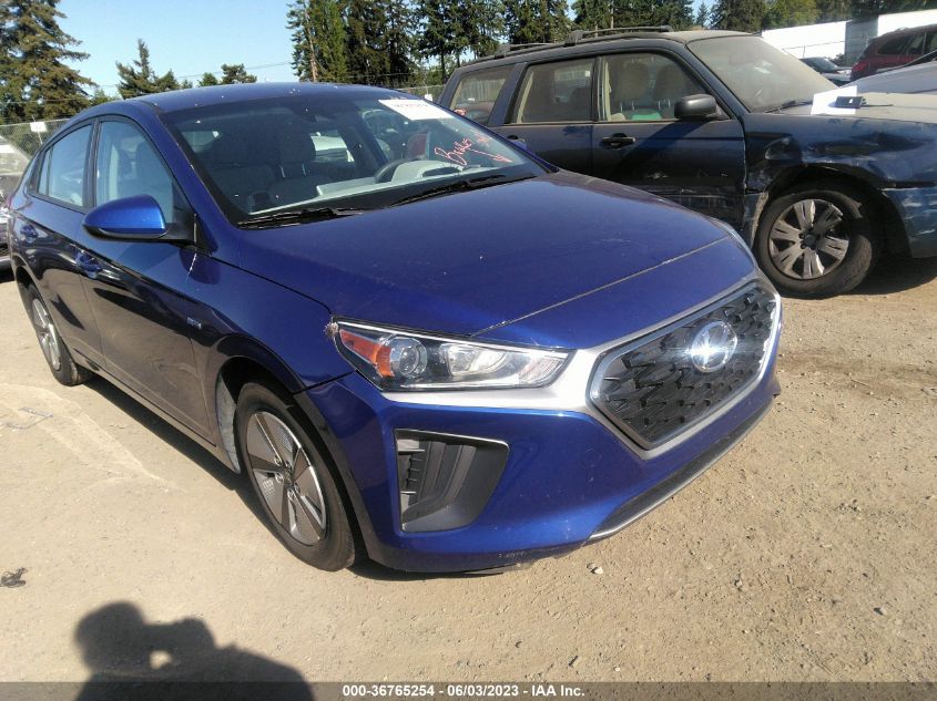 2020 HYUNDAI IONIQ HYBRID BLUE - KMHC65LC8LU235446