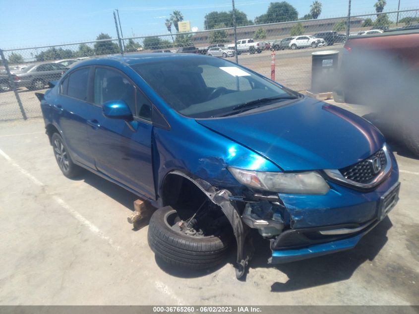 2013 HONDA CIVIC SDN EX - 19XFB2F83DE215124