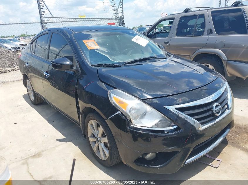 3N1CN7AP8HL821285 NISSAN VERSA SEDAN SL 2017