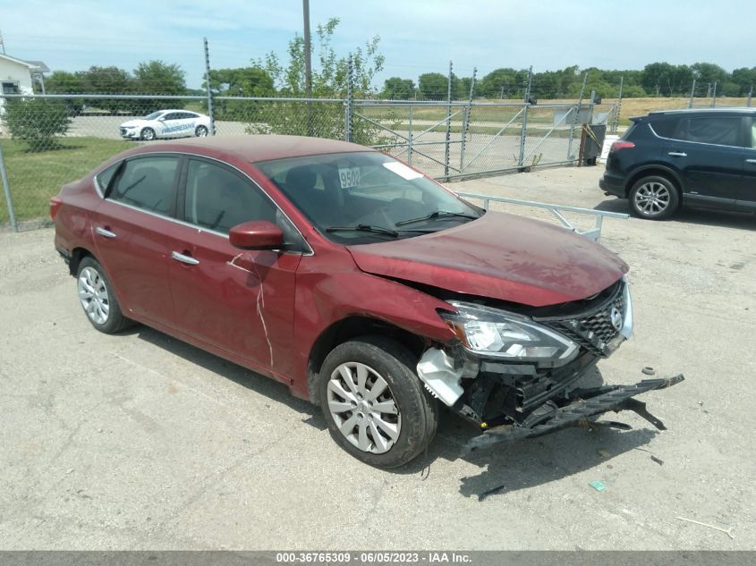 2016 NISSAN SENTRA S/SV/SR/SL - 3N1AB7AP1GL667095