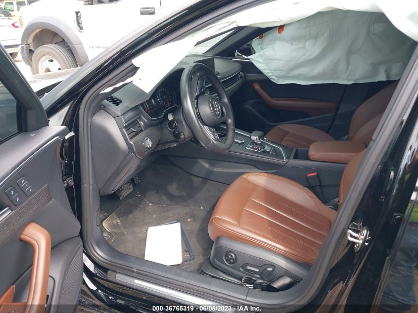 2019 AUDI A4 PREMIUM/TITANIUM - WAUGMAF40KN021694