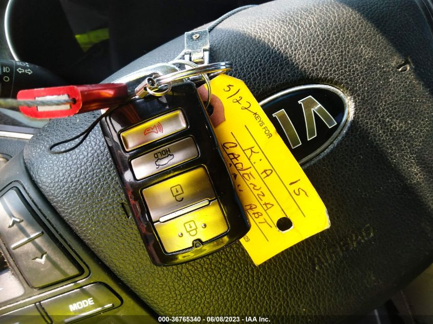 2015 KIA CADENZA LIMITED KNALN4D71F5194849