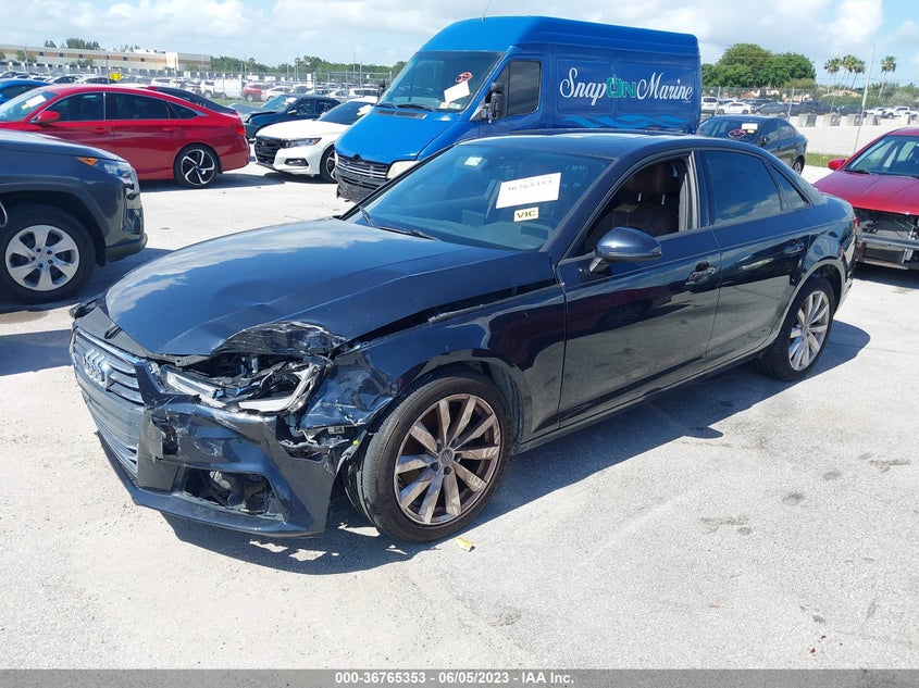VIN WAUGMAF43HN046324 2017 AUDI A4 ULTRA PREMIUM
