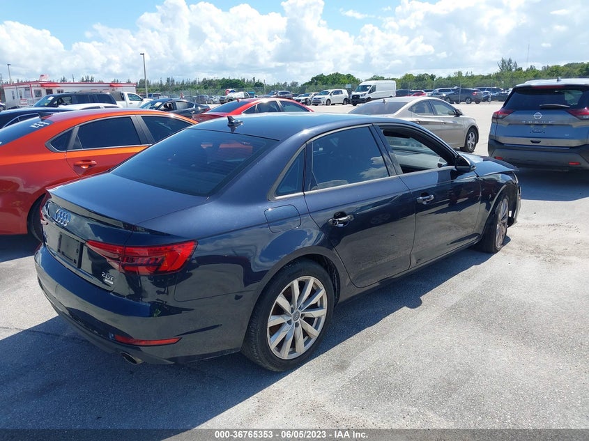VIN WAUGMAF43HN046324 2017 AUDI A4 ULTRA PREMIUM