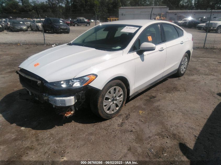 2020 FORD FUSION S - 3FA6P0G74LR122234