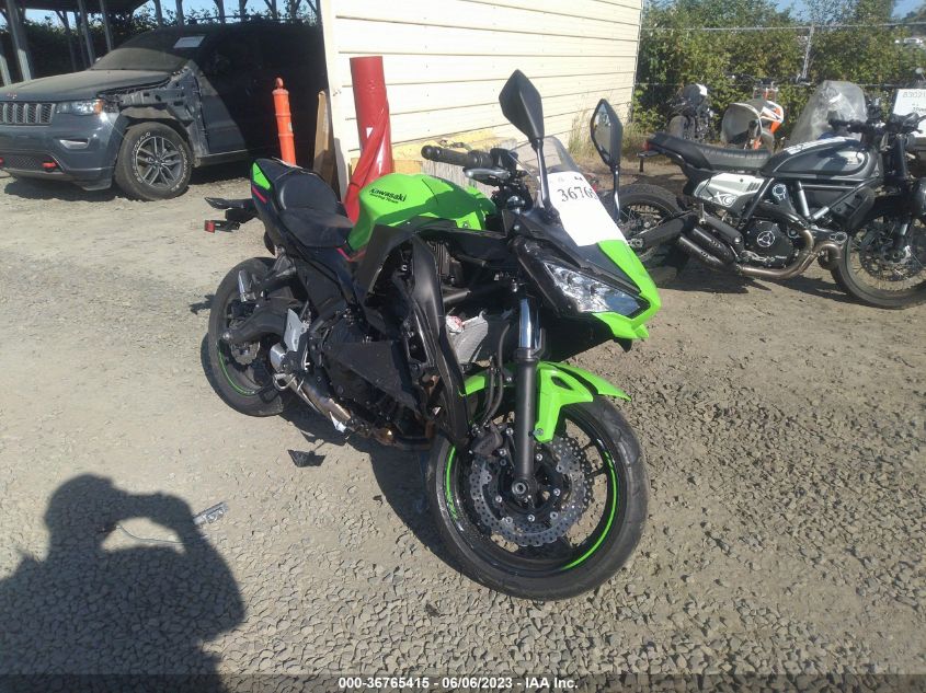 2022 KAWASAKI EX650 N - ML5EXEN15NDA75709
