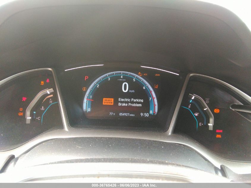 2019 HONDA CIVIC SEDAN EX - 19XFC1F35KE003057