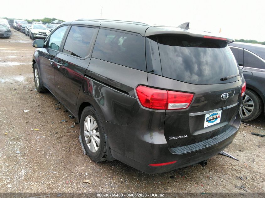 2017 KIA SEDONA LX - KNDMB5C15H6292508