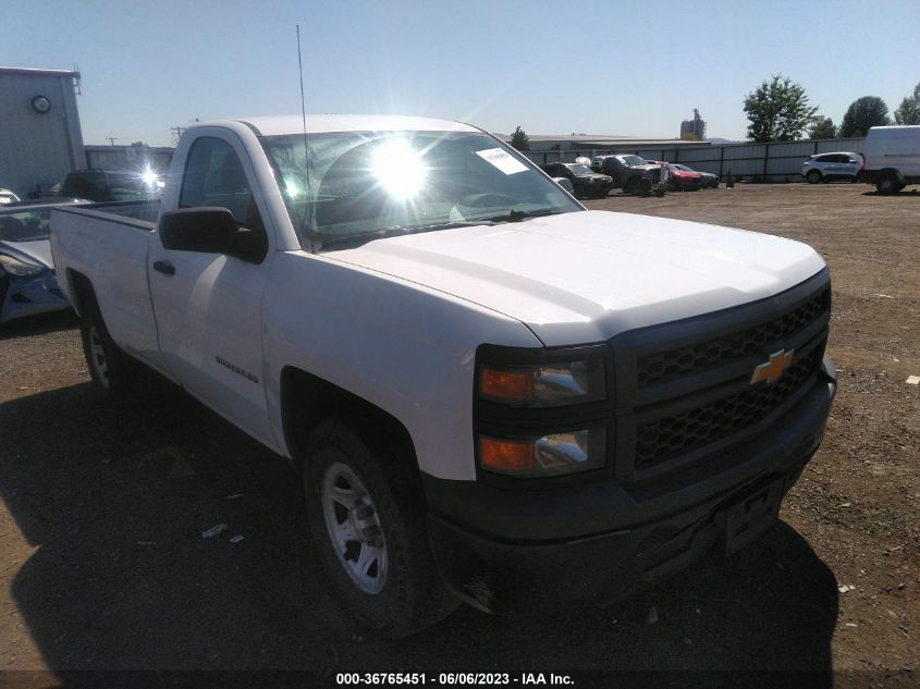 2014 CHEVROLET SILVERADO 1500 WORK TRUCK - 1GCNCPEH2EZ262030