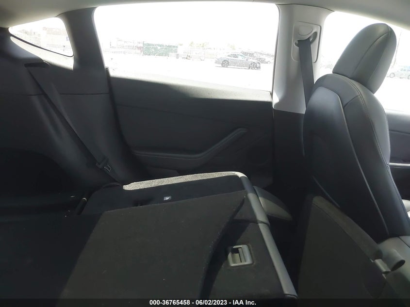 VIN 7SAYGDEF1NF345617 2022 TESLA MODEL Y PERFORMANCE