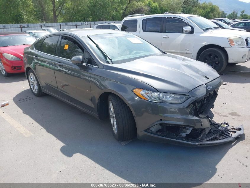 2017 FORD FUSION SE - 3FA6P0HD3HR255613