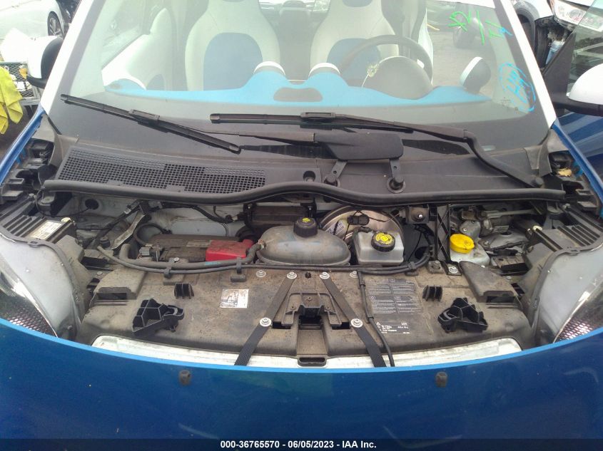 2016 SMART FORTWO - WMEFJ5DAXGK043722
