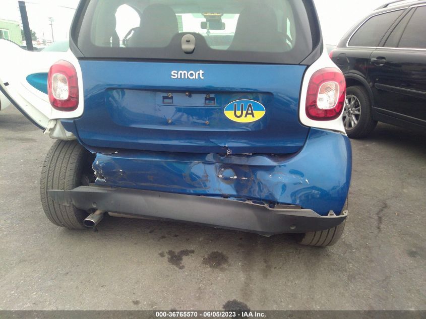 2016 SMART FORTWO - WMEFJ5DAXGK043722